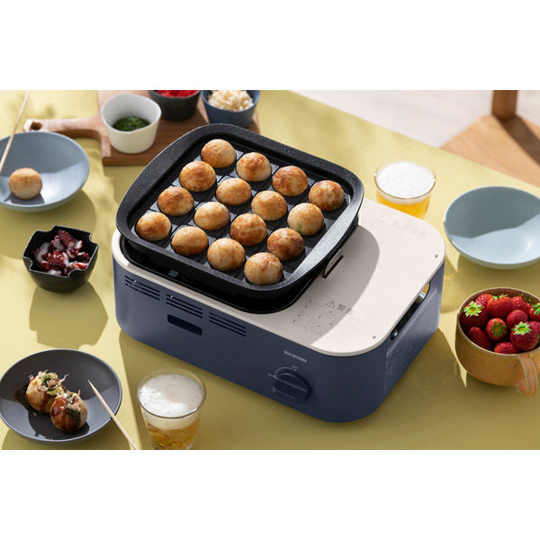 アイリスオーヤマ 減煙焼肉マルチカセットコンロ IGC-GYNT1-A アッシュ