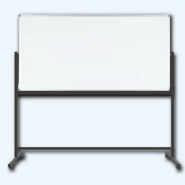 ブラスト興業 脚付ホワイトボード無地 900×1200 H-1W 1個（直送品