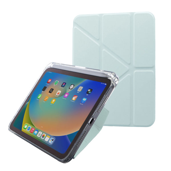 iPad mini (A17 Pro/第6世代) 縦横スタンド可能ケース オートスリープ