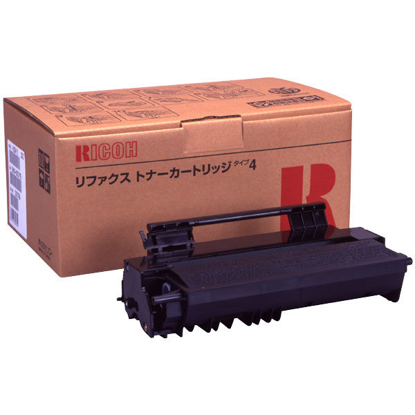 リコー（RICOH） 純正FAXトナー トナーカートリッジタイプ4 モノクロ
