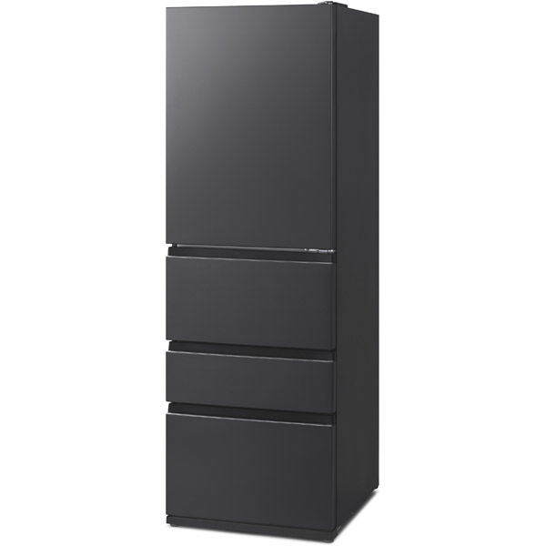 アイリスオーヤマ 冷凍冷蔵庫 371L IRSN-37A-B ブラック 1台（直送品