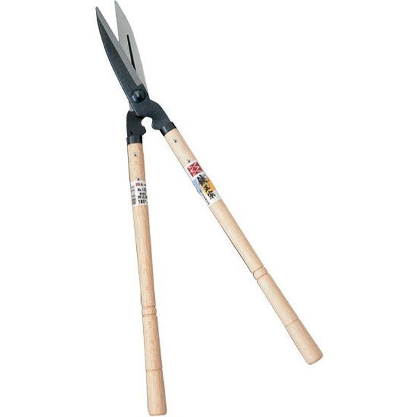 吉岡刃物製作所 鋏正宗 刈込鋏 180ミリ 白紙 ネジ 102A 1本（直送品