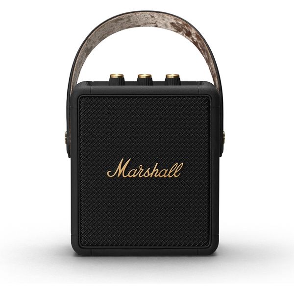 Marshall ワイヤレスポータブルスピーカー ブラック&ブラス STOCKWELL2