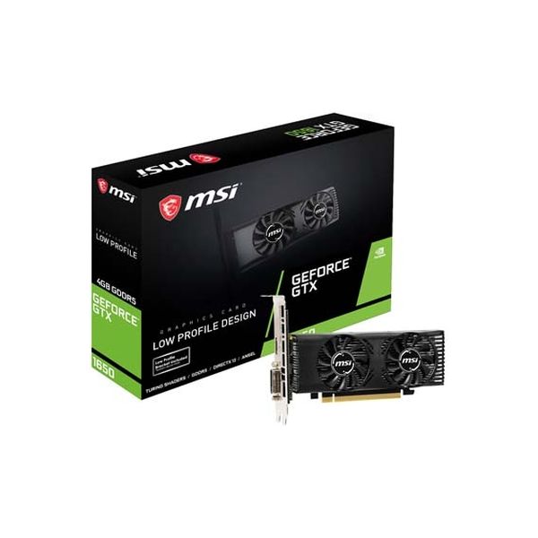 MSI GeForce GTX 1650 4GT LP（直送品） - アスクル