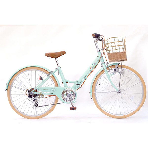 池商 子供用自転車24インチ・6段変速 GR-APRICOT-MT/BL GR-APRICOT24