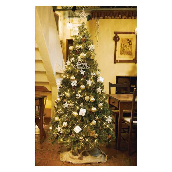 ストア・エキスプレス バリュークリスマスツリーセット ゴールド 高さ
