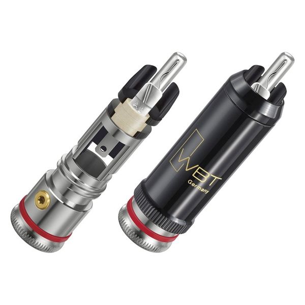 WBT 純銀コア /WBTアナログ伝送用RCAコネクター（4個） WBT-0102 AG 1