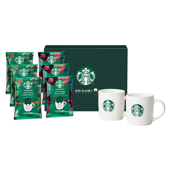 スターバックス オリガミwithマグカップ ギフト SBC-30B 1セット