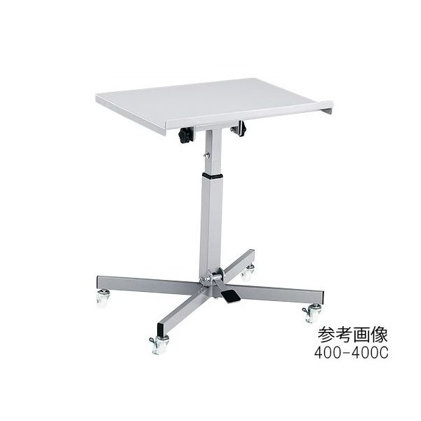 アズワン 昇降・チルト作業台 ガススプリング昇降式 キャスタータイプ