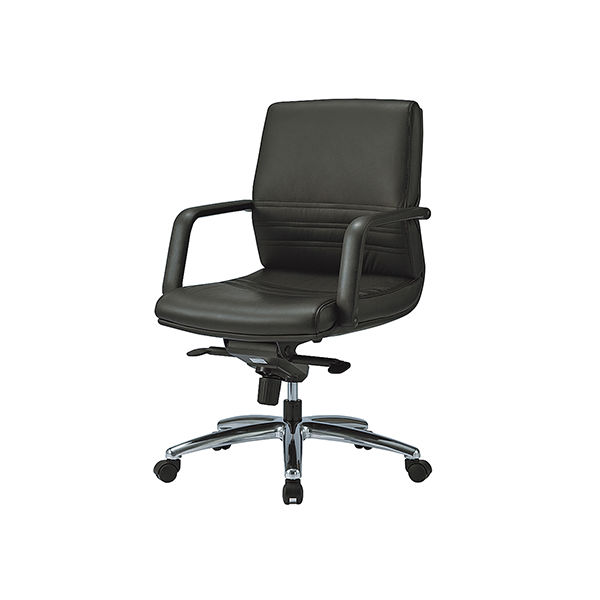 東洋工芸 ドクターチェア ミドルバック TS201-LBK 1脚 7-3850-01（直送