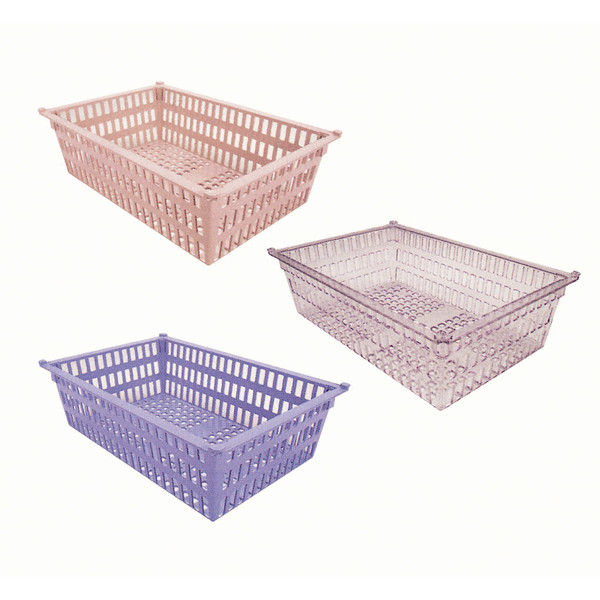 プラスチックバスケット PB64-17 サカセ化学工業 （直送品） - アスクル