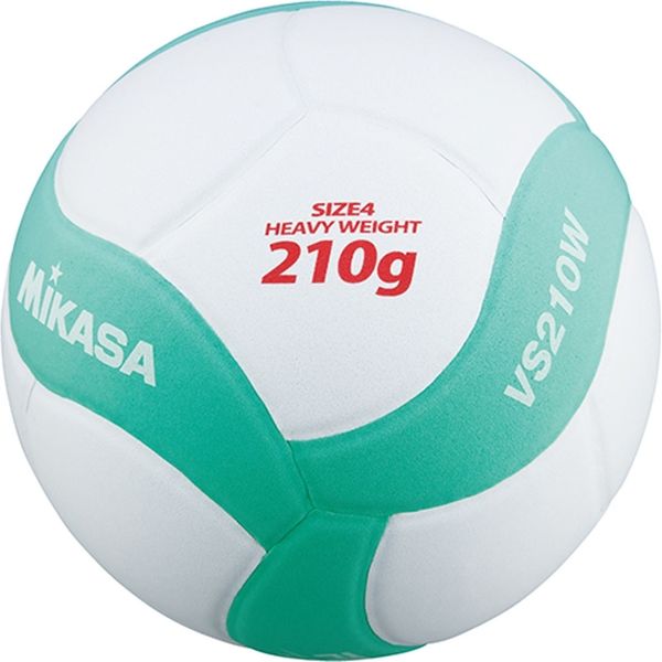 MIKASA レッスンバレー練習球 4号 VS210WWG 2球（直送品） - アスクル