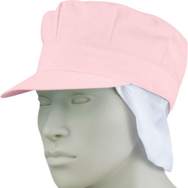 住商モンブラン 天メッシュ八角帽子たれ付 兼用 エコ ピンク フリー 9