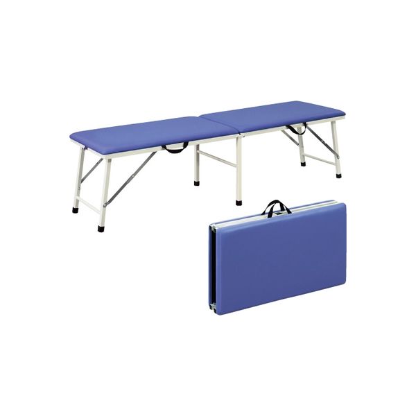 軒先渡し】高田ベッド 折りたたみ式ポータブルベッド(有孔) ビニル