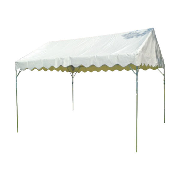 旭産業 旭 集会用テント1.5間X2間 鉄骨組立方式 白 NHTS-2 1台 491