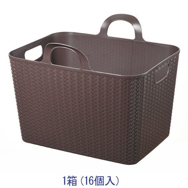 荷物入れ】アミーゴ バケット ブラウン 1箱（16個入） ヒマラヤ化学