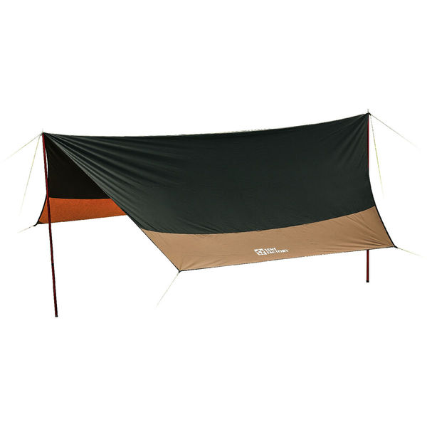 Hi-TC ワイドヘキサゴン タープ470 バイカラー ダークベージュ