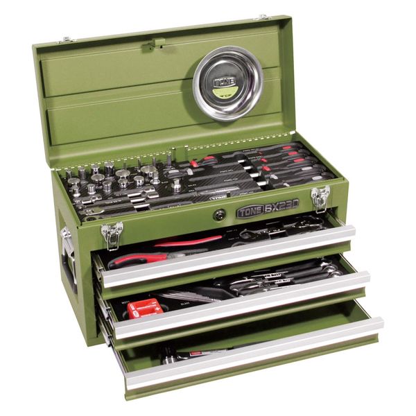 TONE ツールセット(ピスタチオグリーン) TSAT353PG 1式（直送品