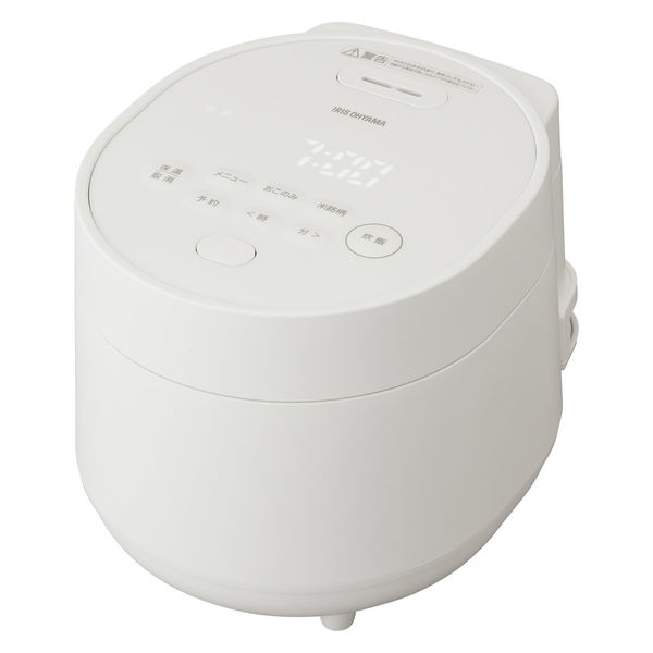 アイリスオーヤマ ジャー炊飯器3合 RC-MGA30-W 1台 - アスクル