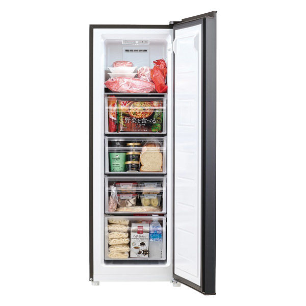 ハイアール 107L 前開き ファン式 冷凍庫 JF-UFS11B-K 1台（直送品