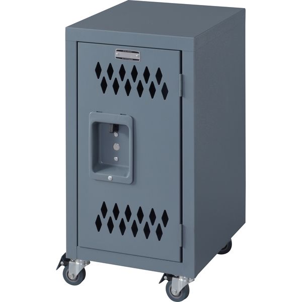 東谷 ロック スチールチェスト S 幅305×奥行385×高さ600mm グレー TPN