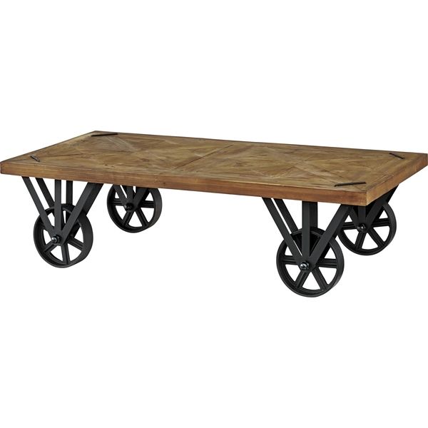 東谷 ヒストリア トロリーテーブル 幅1200×奥行600×高さ330mm