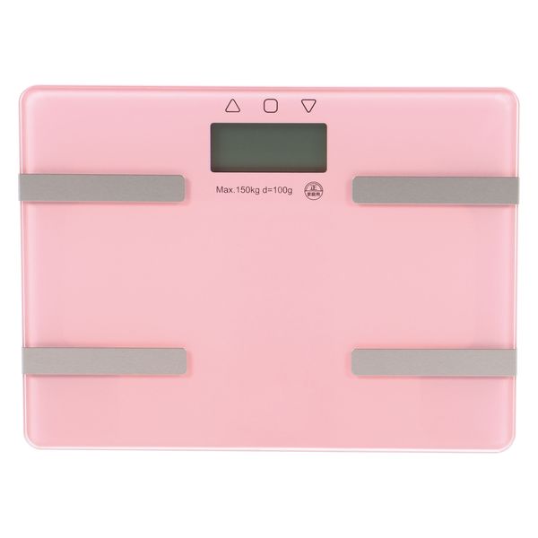 武田コーポレーション コンパクト体重体組成計 ピンク CSC161-PI 1箱