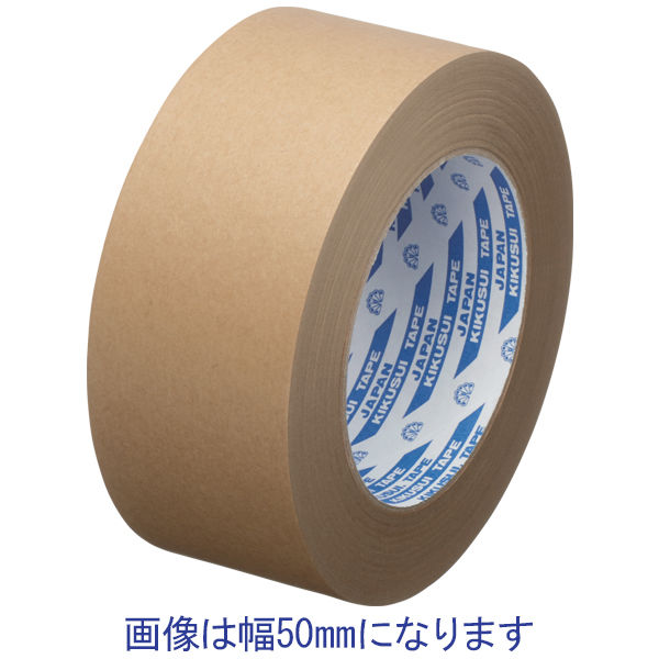 菊水テープ 菊水クラフト粘着テープ 60mm×50m BKL-60 1巻 - アスクル