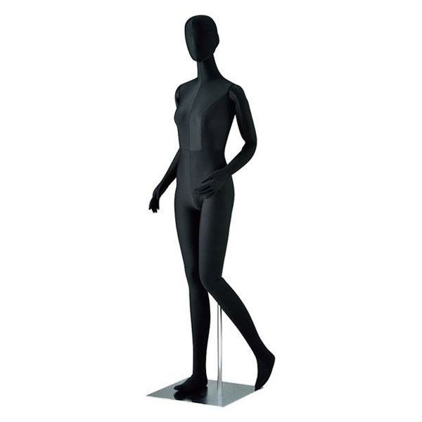 ストア・エキスプレス フレキシブルマネキン 黒 婦人 8000-320 1台 61