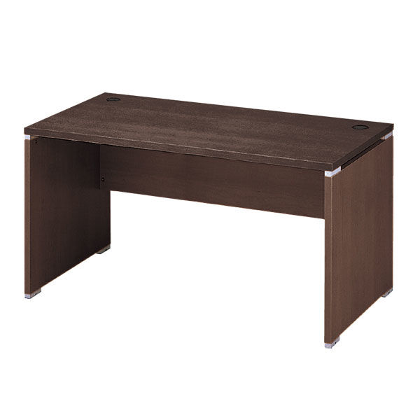 ARAN WORLD EIDOS エイドス 平机 引出し無し ダークブラウン 幅1400