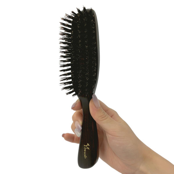 好川産業 最高級猪毛黒檀ヘアブラシ 47031 1個（直送品） - アスクル
