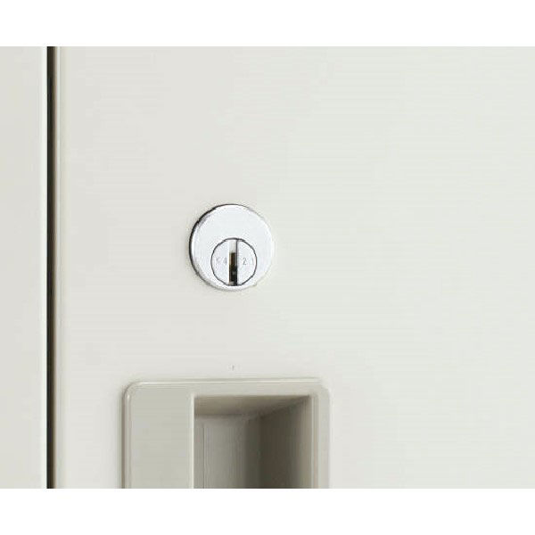 設置込】コクヨ LKロッカー 4連 4人用 シリンダー錠 幅900×奥行515×高