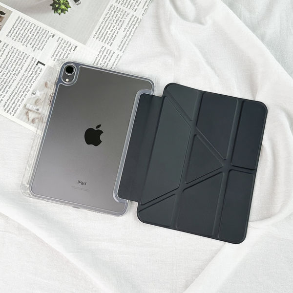 iPad mini (A17 Pro/第6世代)縦横スタンド可能ケース オートスリープ