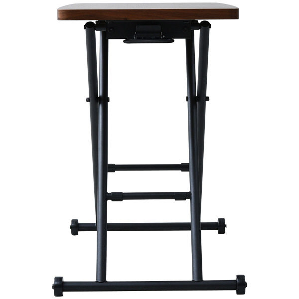 YAMAZEN（山善） 突板昇降テーブル 幅810～1145×奥行480×高さ115