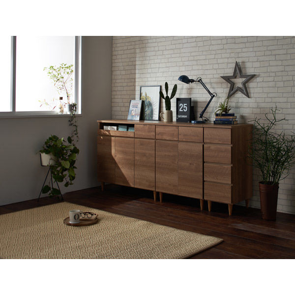 軒先渡し】バリュテック・インターナショナル 北欧風キャビネット PC