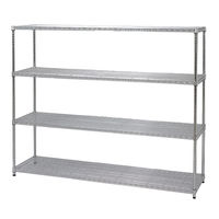 アイリスオーヤマ メタルラック ポール直径25mm 幅1800×奥行460×高さ