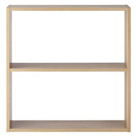 無印良品 スタッキングシェルフ 追加2段 オーク材 幅40×奥行28.5×高さ