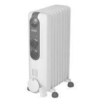 デロンギ オイルヒーター ヴェルティカルド カモミールホワイト