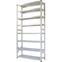 メタルシステム スチールラック 収納 シェルフ 棚 幅142.7x高さ250.0x