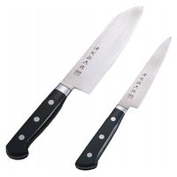 佐竹産業 濃州孫六作 ダマスカス包丁2本セット 300E 1箱（直送品