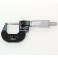 ミツトヨ カウント外側マイクロメーター M810-100 （直送品） - アスクル