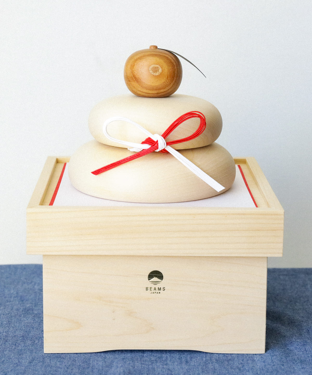BEAMS JAPAN（ビームス ジャパン）【別注】けやき工芸 谷口 / 木の鏡餅