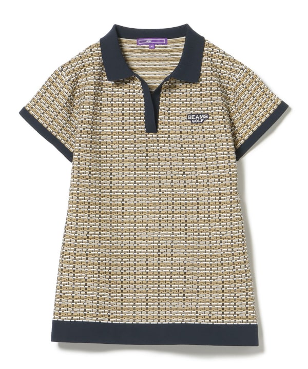 BEAMS GOLF（ビームス ゴルフ）〈WOMEN〉PURPLE LABEL / タック編み