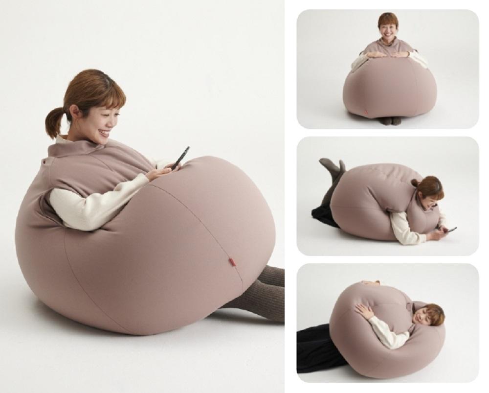 斜め上をいく斬新な発想」話題の「着るビーズクッション」が26時間限定