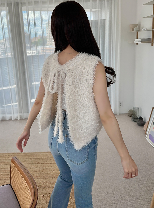 前後2Wayファーニットベスト[dr738] | レディースファッション通販の