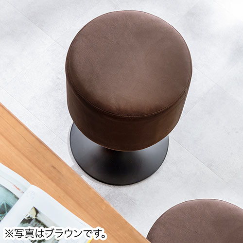 スツール（ラウンドスツール・おしゃれ・ソファー・クッション・丸