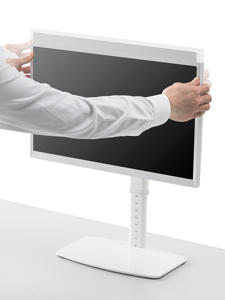 モニターアーム（27インチ・1画面・昇降・スタンド・置き型・自立