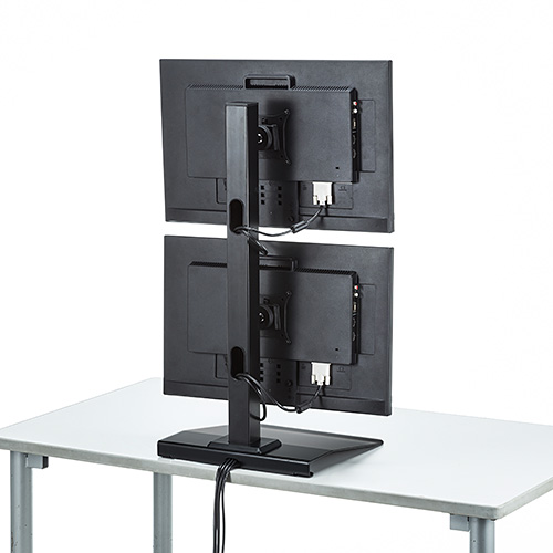 モニターアーム（デュアル・スタンド型・置き型液晶アーム・上下2面