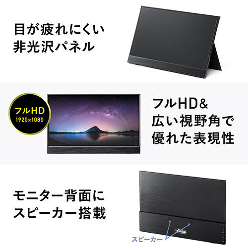 モバイルモニター（モバイル ディスプレイ・ポータブルモニター・フル