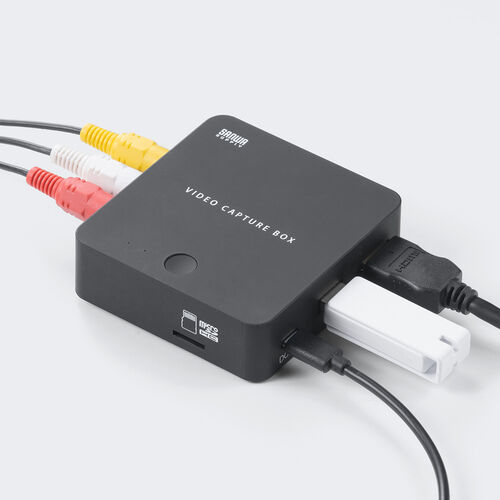 ビデオキャプチャー｜VHSデジタル化・PC不要・microSD保存対応